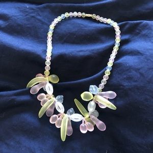 Vintage pastel beads necklace